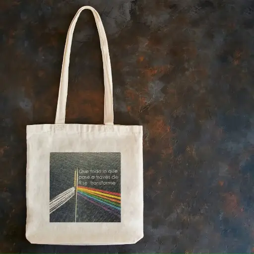 Bolsa de Tela con fuelle